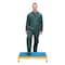 Vestil Adj. Steel Stand, 6-3/4-8-3/4 H, 19 x 36, 6.75 Overall Height, Steel, Yellow AHT-L-1936 - alternate 2
